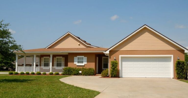 Mortgage - White Roll-up Door