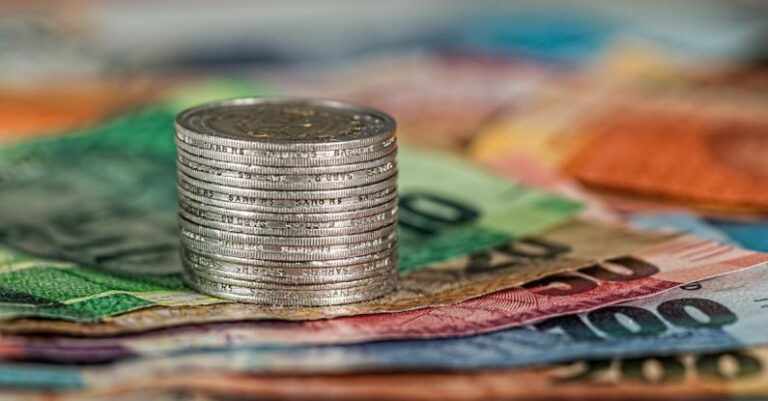 Funds - Assorted Banknotes and Round Silver-colored Coins